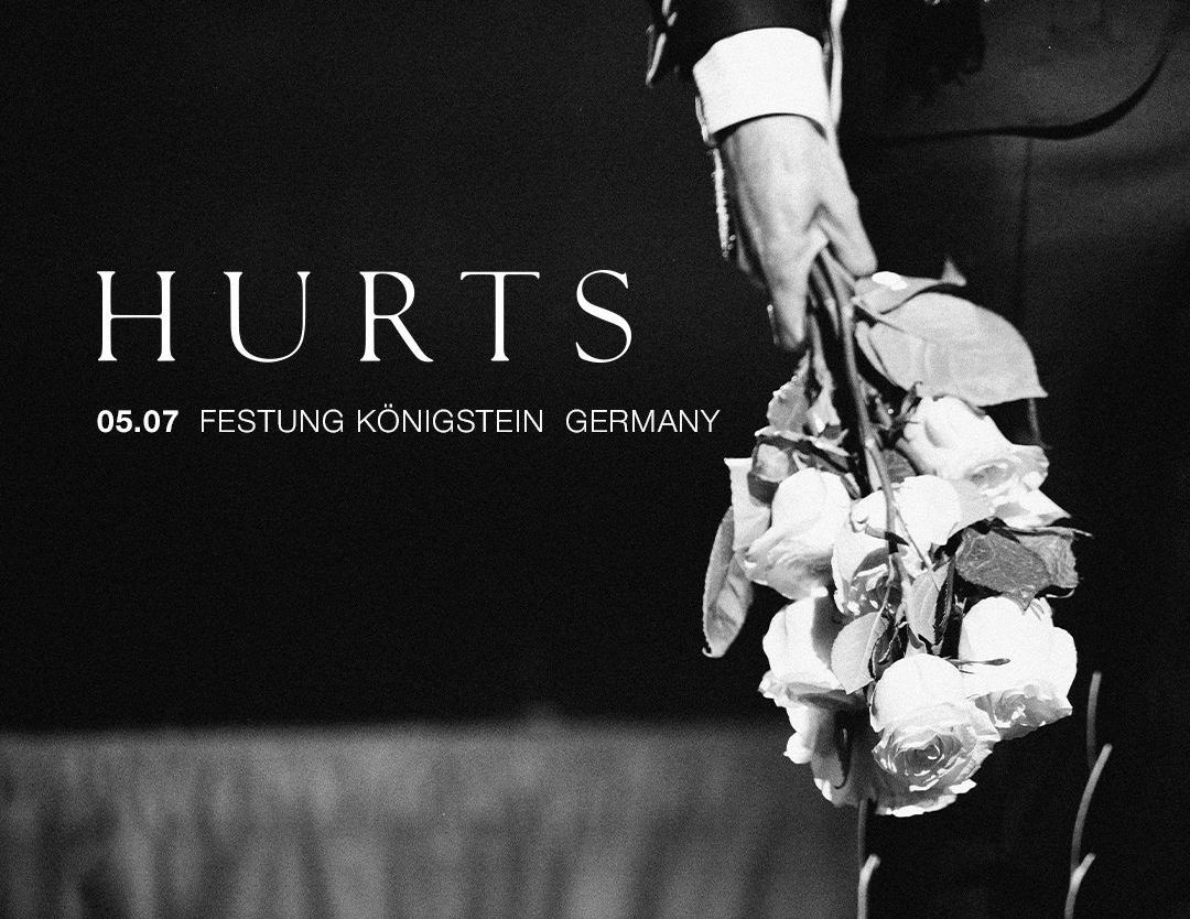HURTS live 2026 in Deutschland auf der Festung Königstein